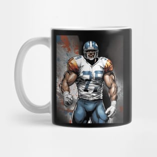 American Football Defensive End Mug